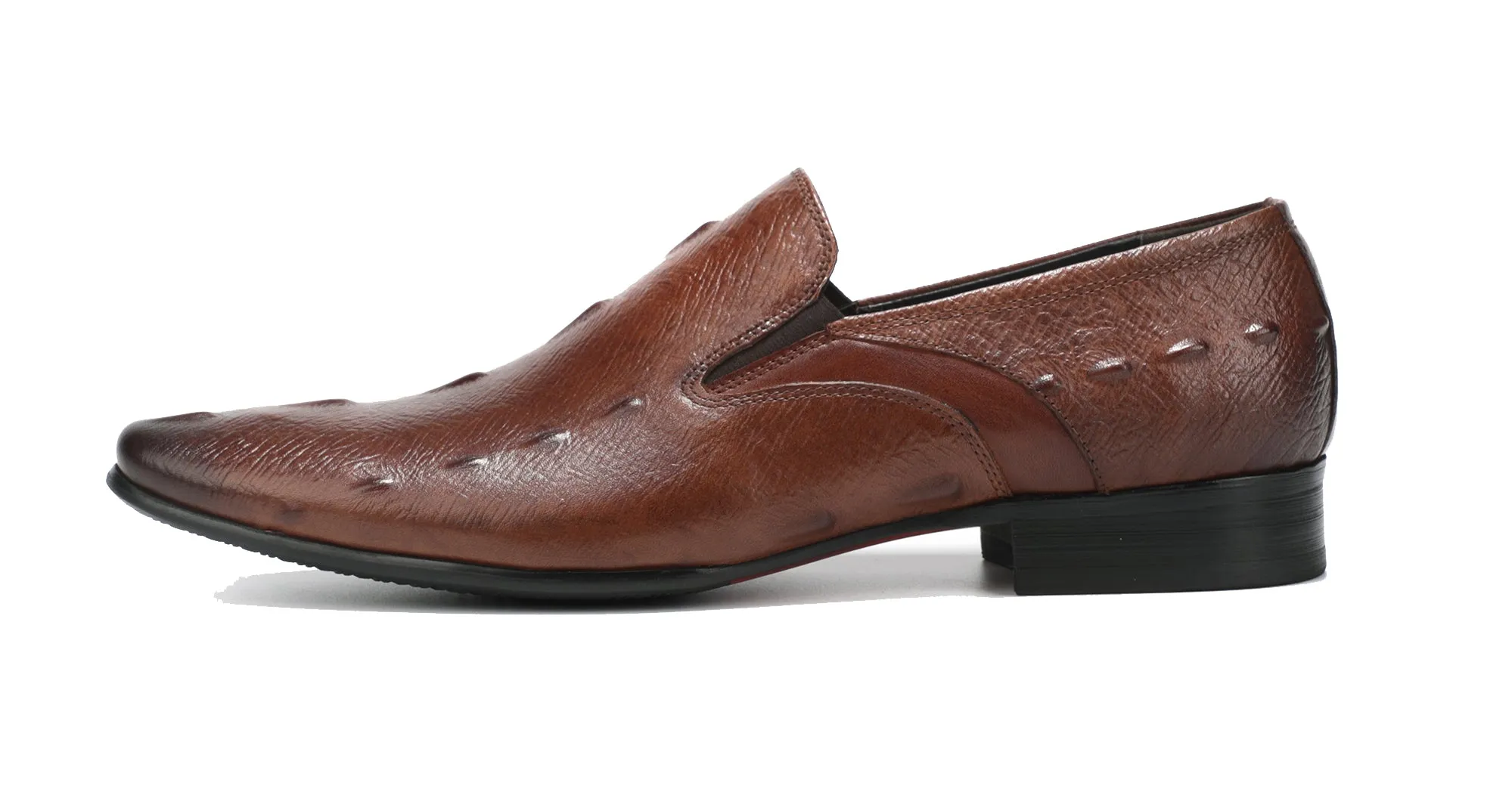 Men's Alligator Slip On Leather Loafers