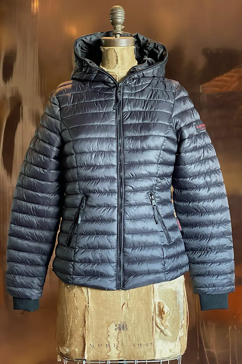 Navahoo Black Puffer Jacket