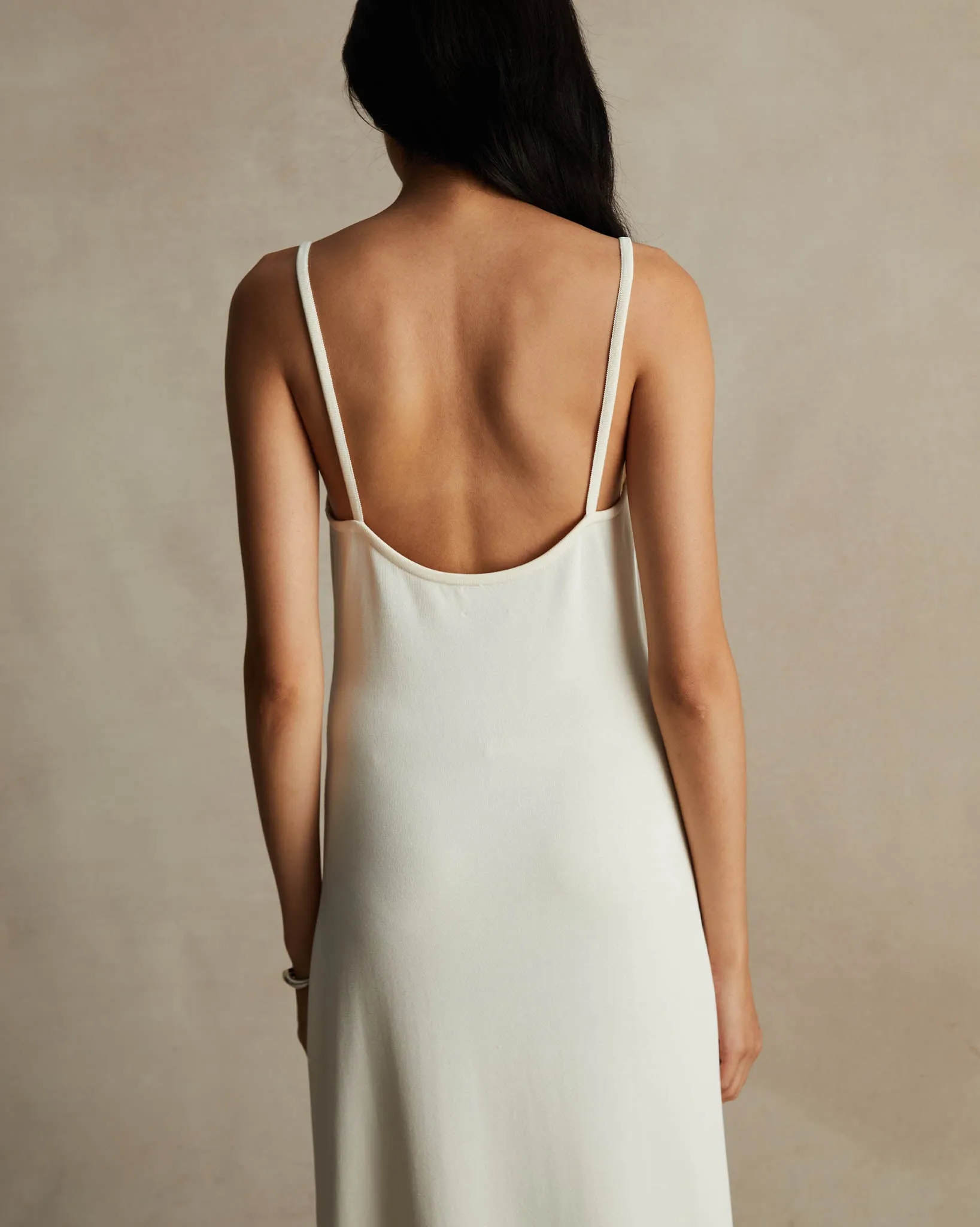 Off White Lucia Camisole Dress