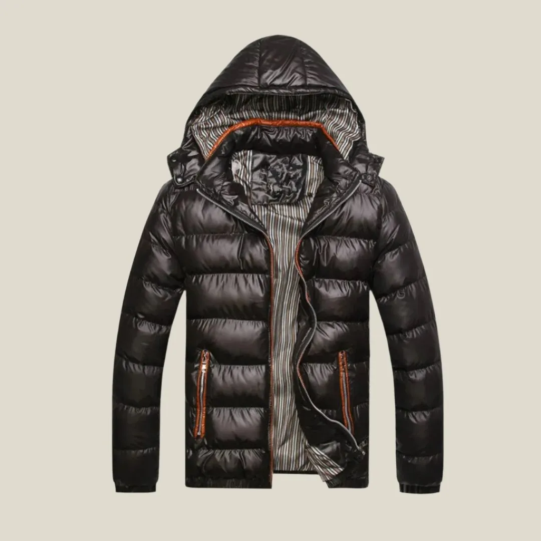 Olaf&Dave Down Parka | Casual waterdichte heren winterjas voor heren