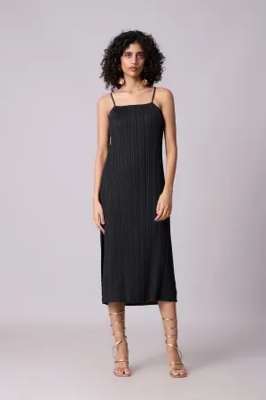 Olivia Slip Dress - Black