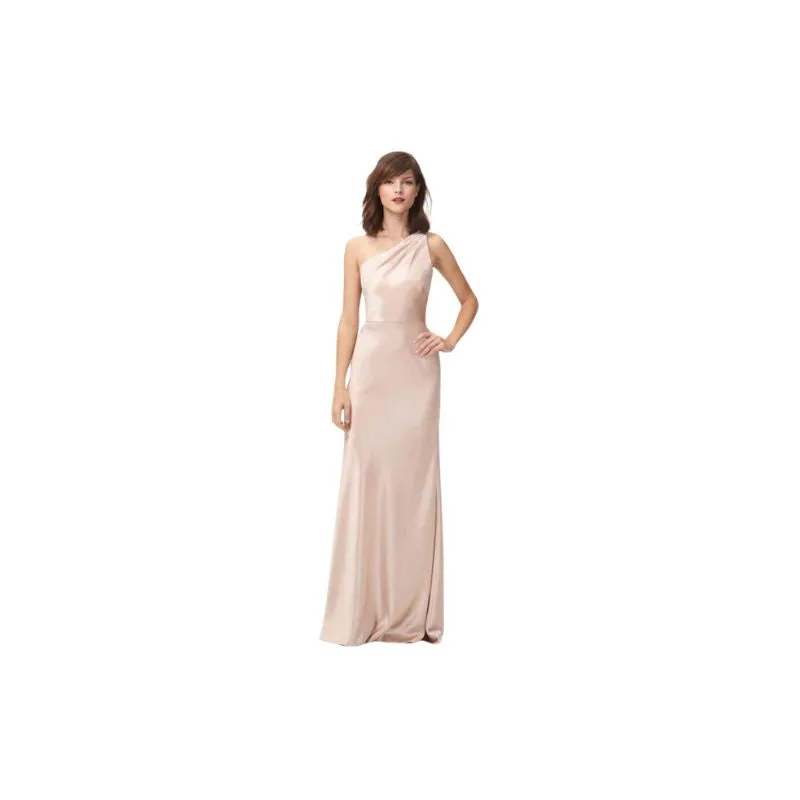 One Shoulder Sleeveless Evening Dress