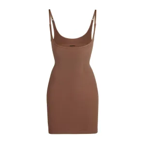 OPEN BUST SLIP DRESS | OXIDE