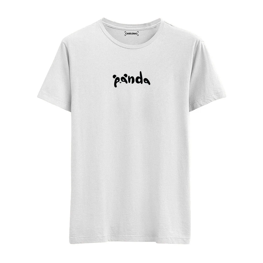 Panda Text - Regular Tshirt