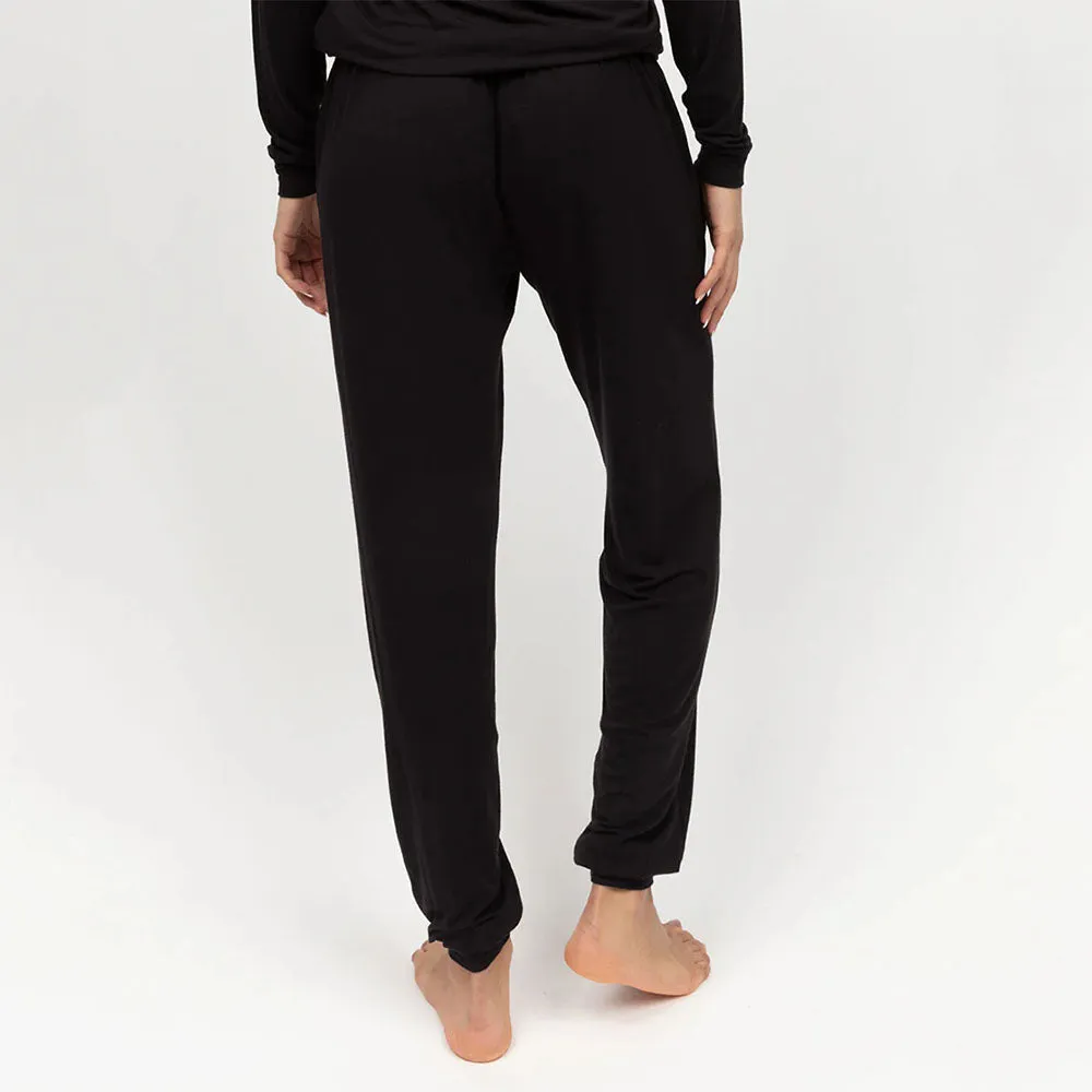 Parker Black Jersey Pyjama Bottom