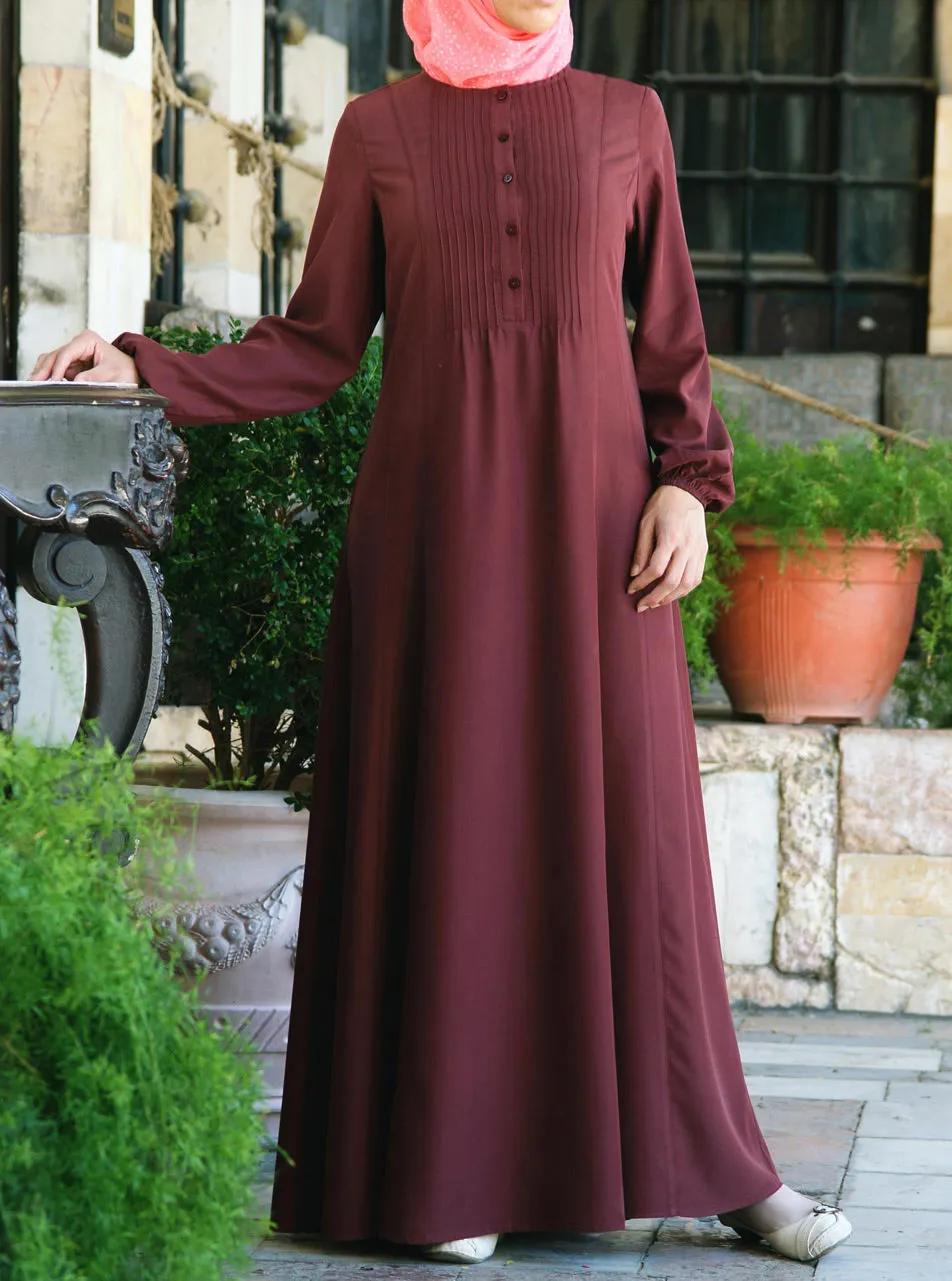 Peach Touch Modal Abaya