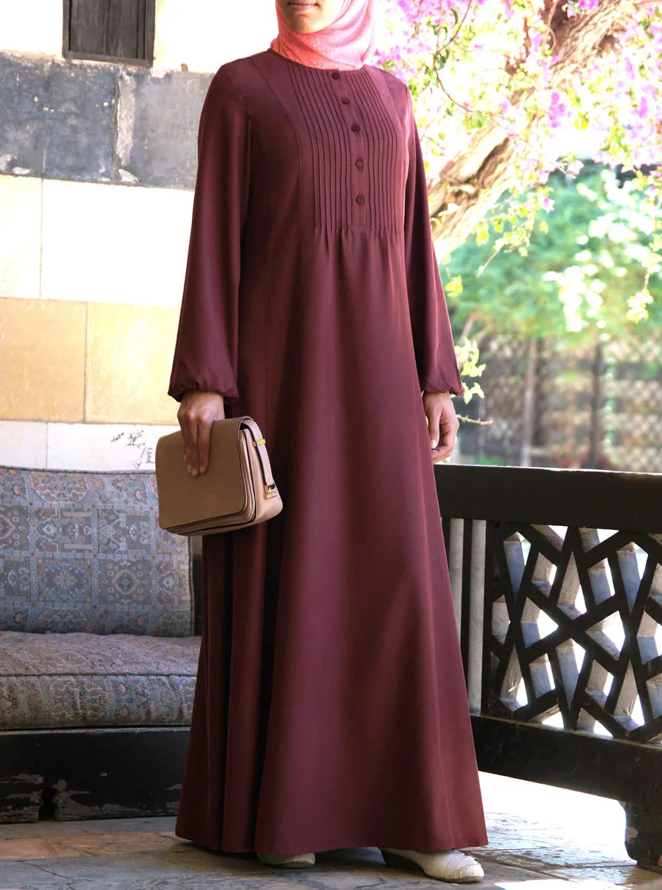 Peach Touch Modal Abaya