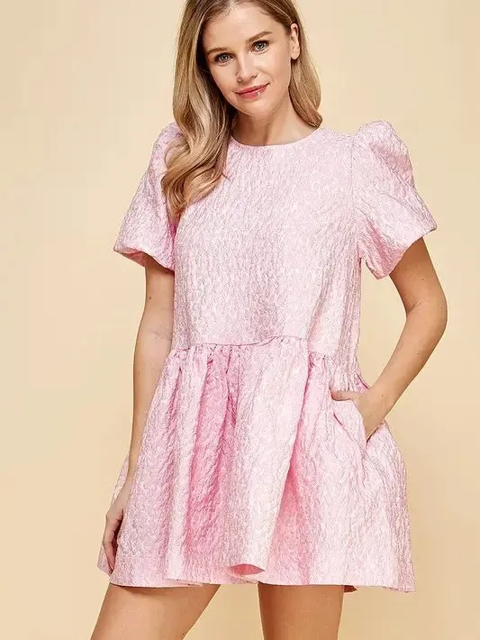 Pretty In Pink Swing Dress