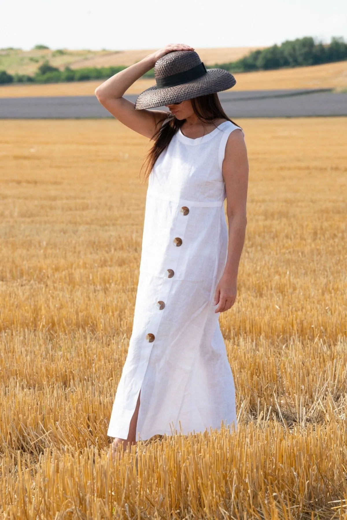 PRIMA Linen Summer Dress