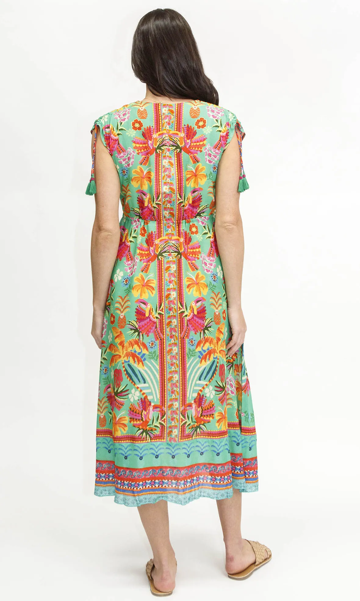 Rayon Modal Midi Dress Brasilia, More Colours