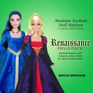 Renaissance Gowns Mega-Pack