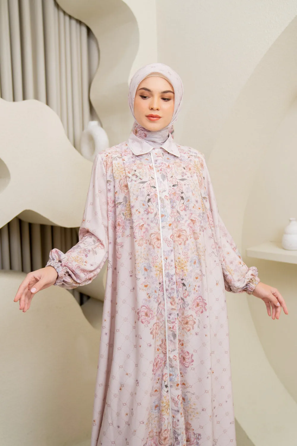 Sikka Dress Rose Quartz