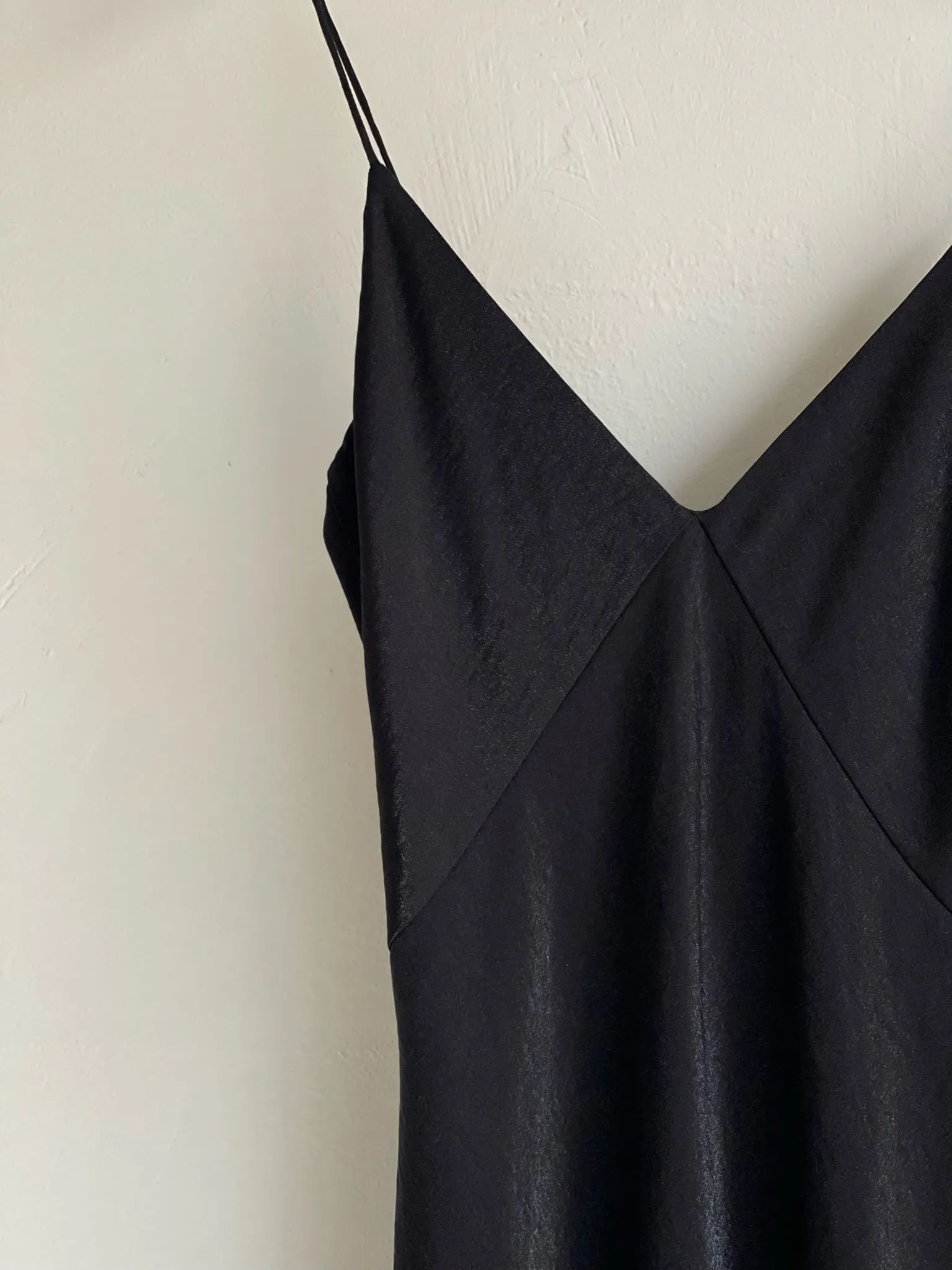 Slip dress - black