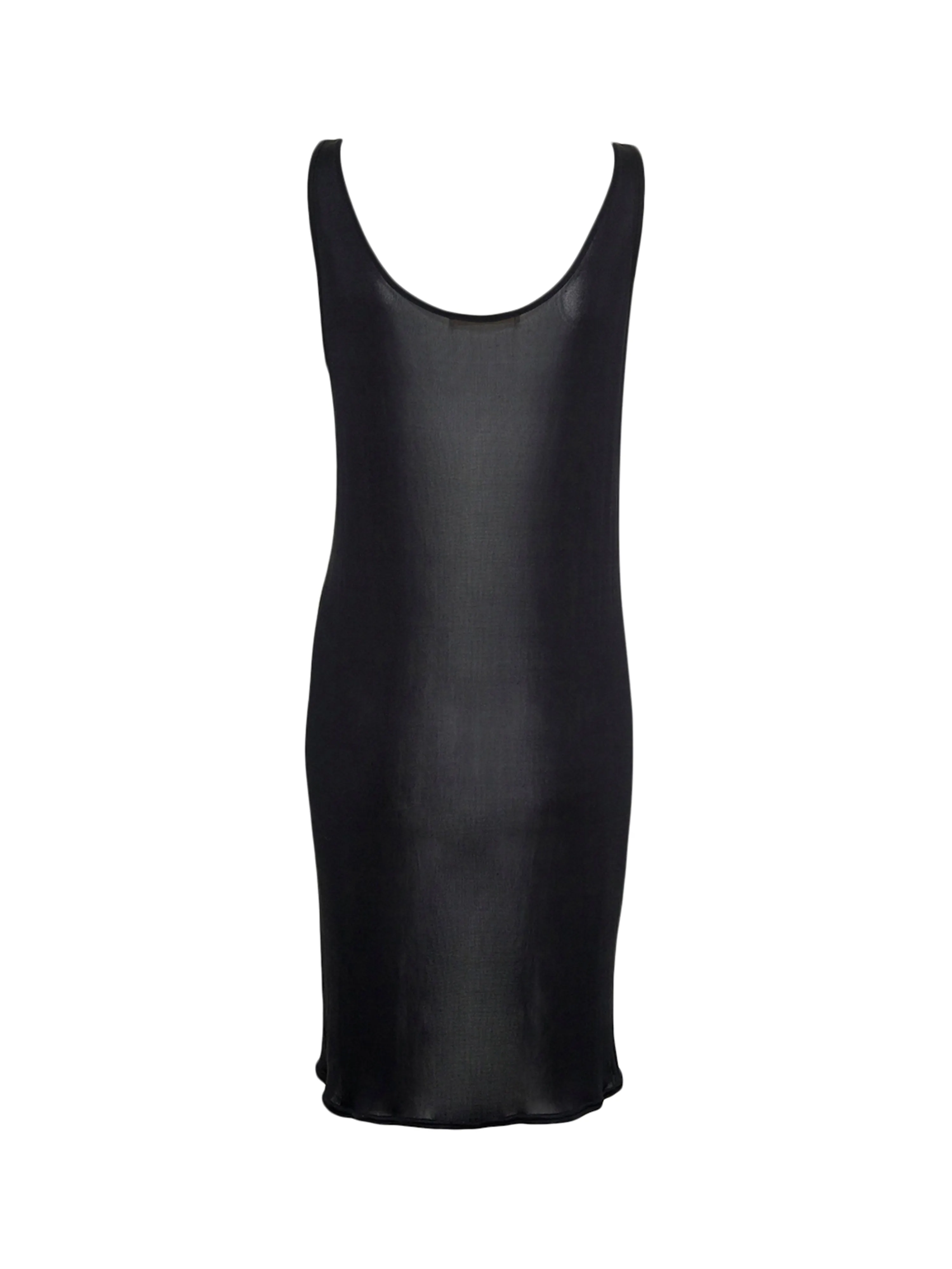 Sporty Slip Dress | Seide - Black