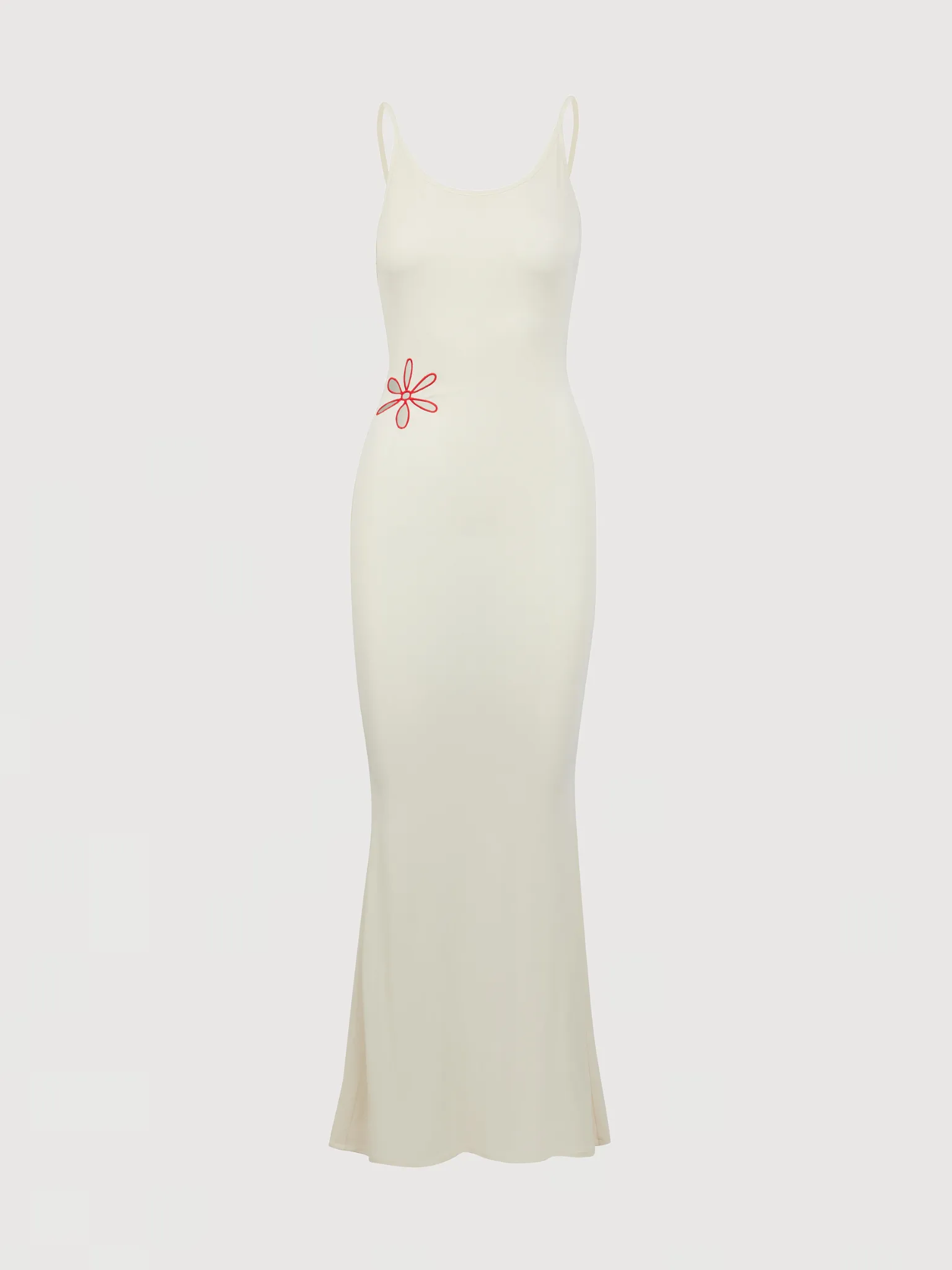 Stella Cut Out Dress - Creme