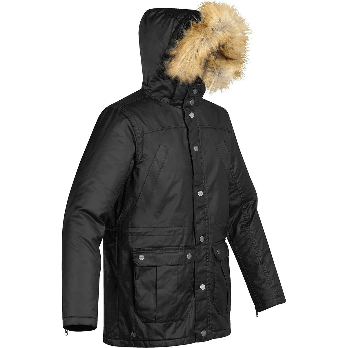 Stormtech Men's Black Balmoral Field Parka