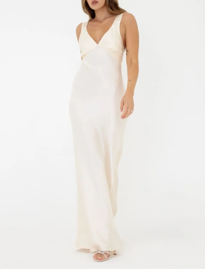 Sunset Strip Maxi Dress | Ivory