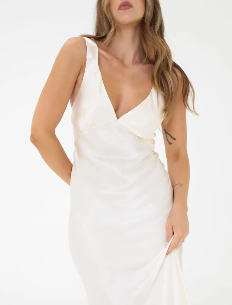 Sunset Strip Maxi Dress | Ivory