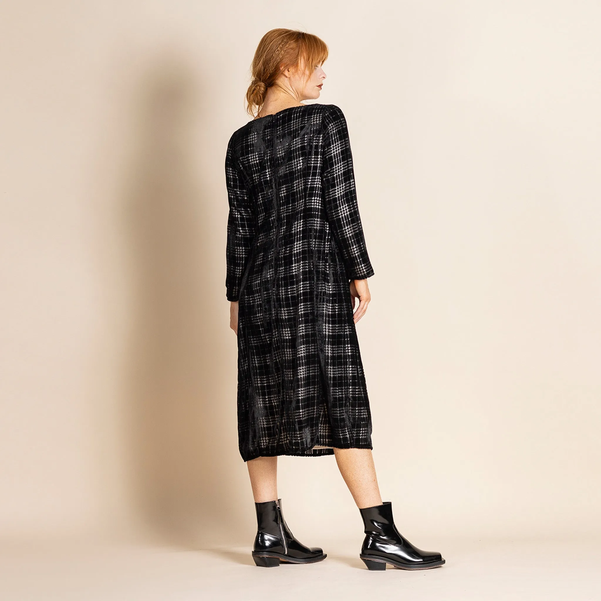 tartan giselle dress