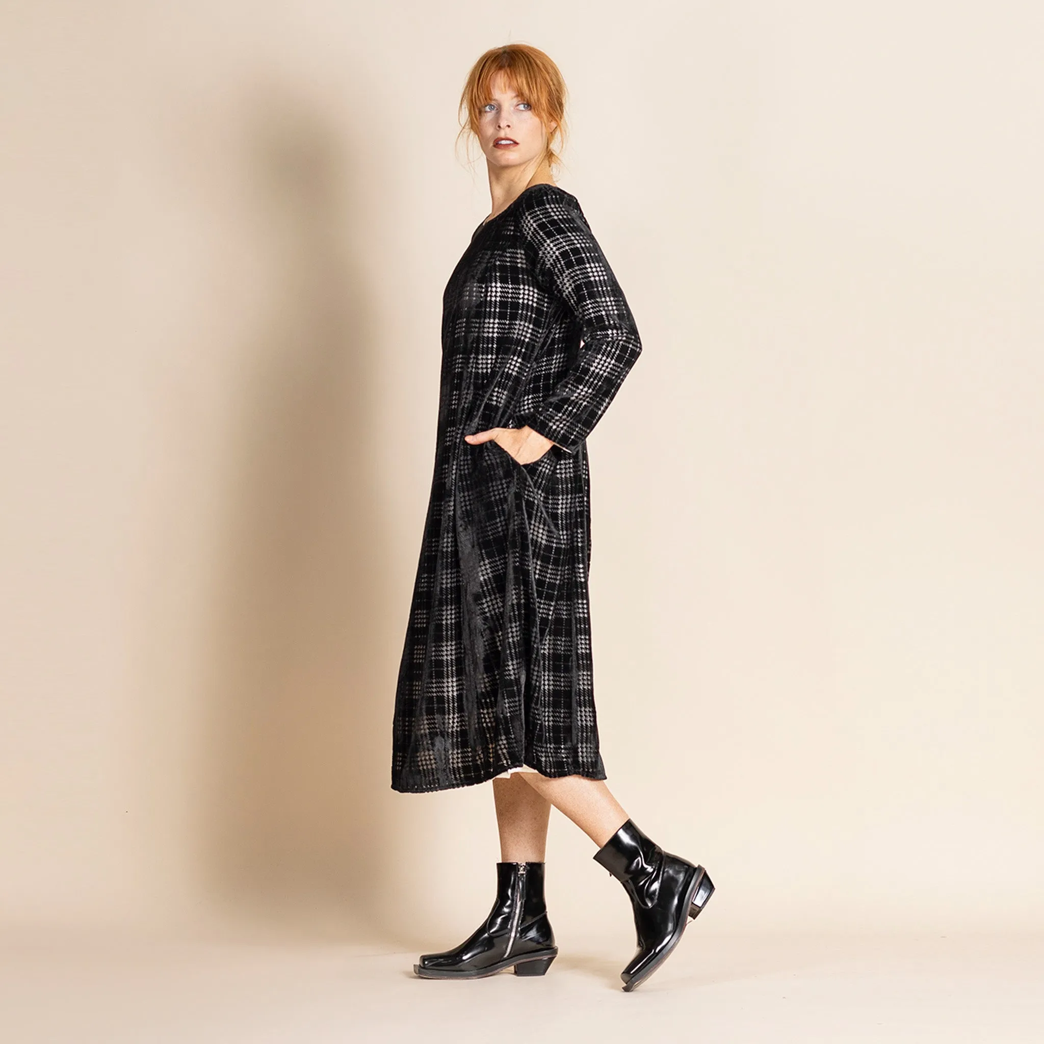 tartan giselle dress