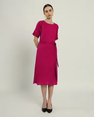 The Tayma Berry Cotton Dress