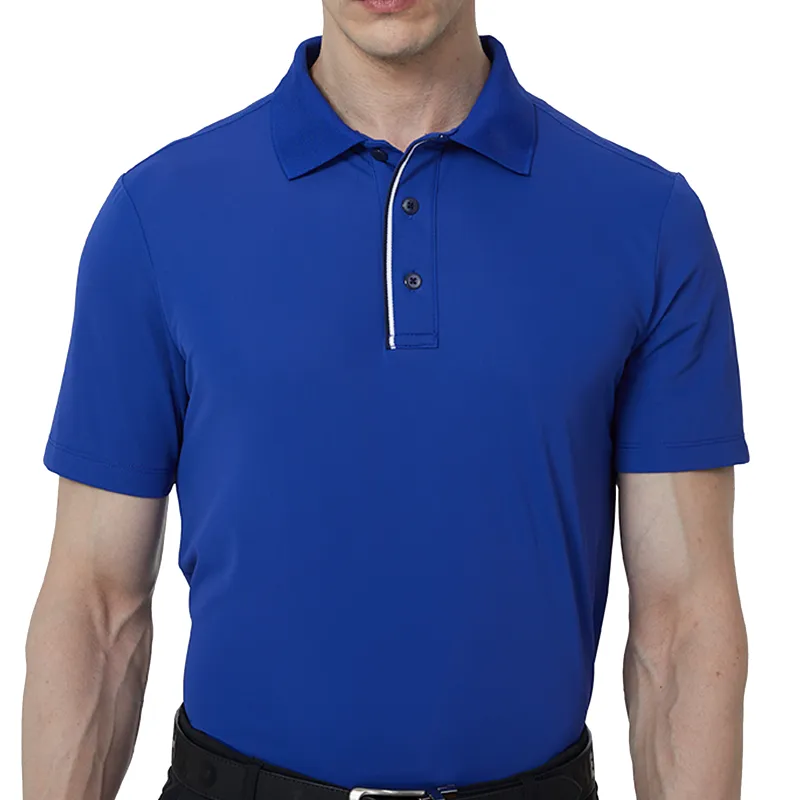 Tour Fit Short Sleeve Golf Shirt Men Navy