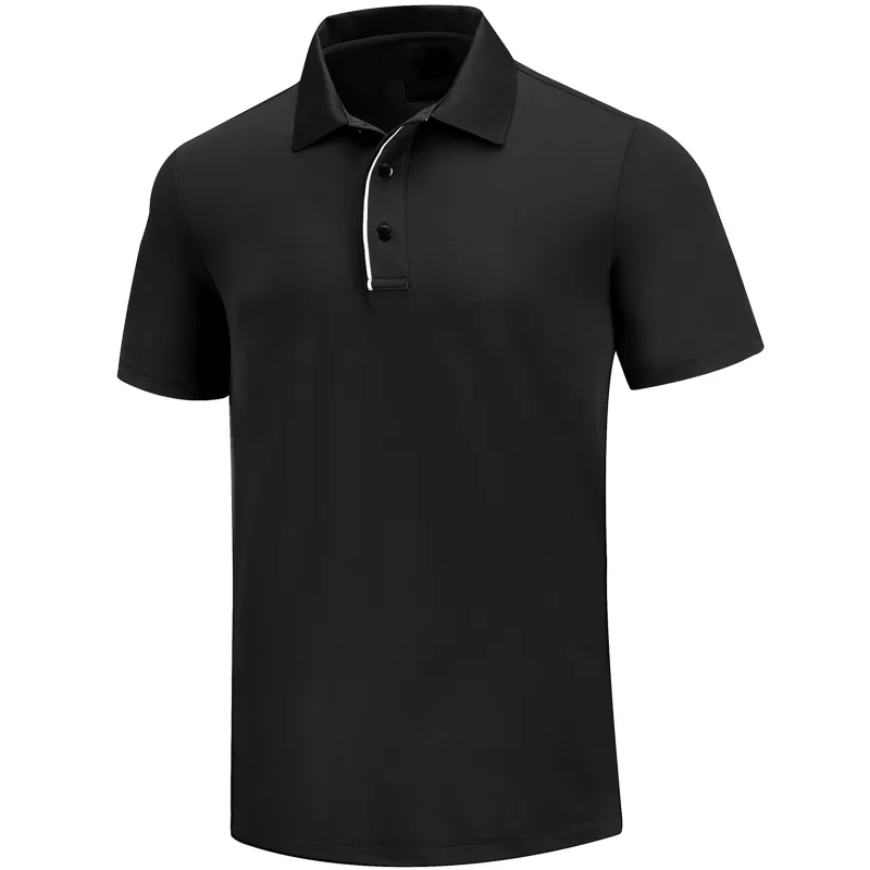 Tour Fit Short Sleeve Golf Shirt Men Navy