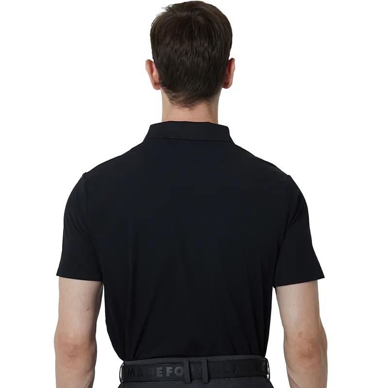 Tour Fit Short Sleeve Golf Shirt Men Navy