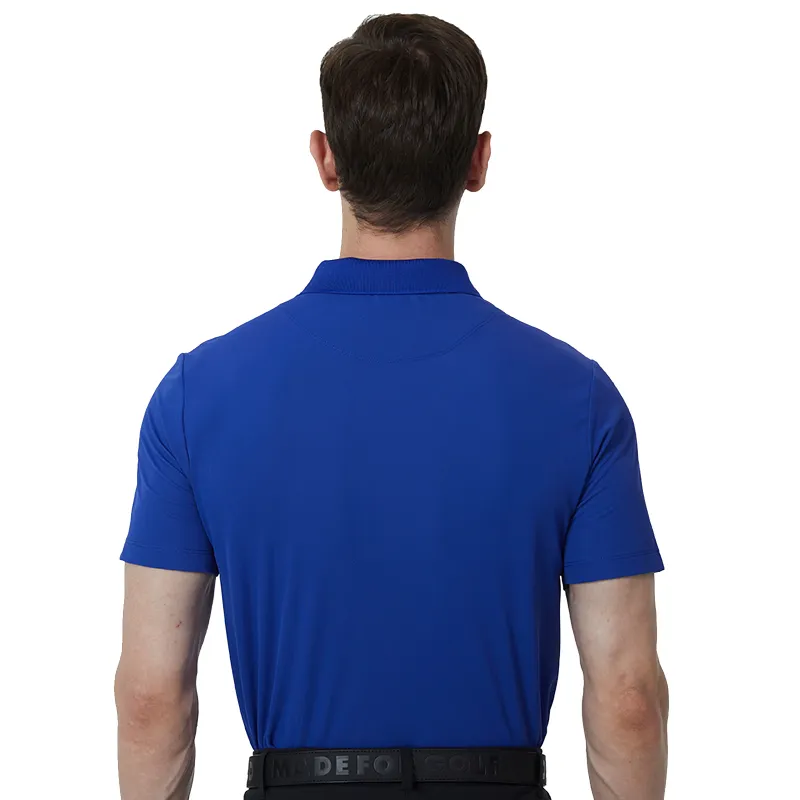 Tour Fit Short Sleeve Golf Shirt Men Navy