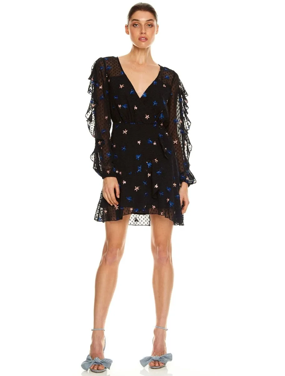 UP ALL NIGHT L/S MINI DRESS