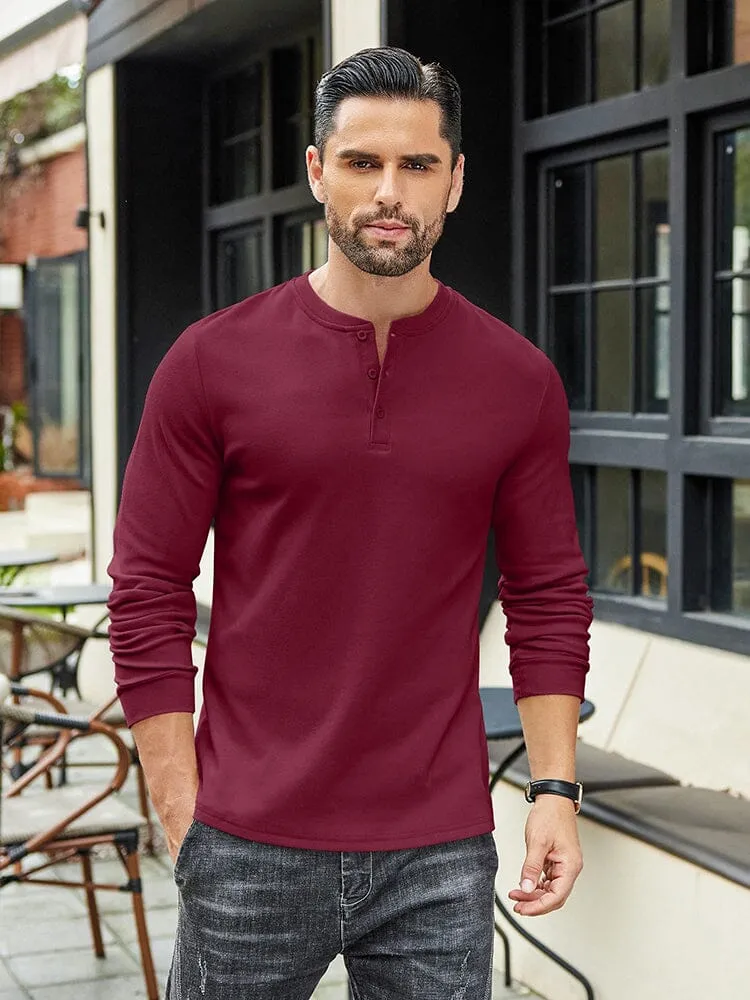 Urban Classic Simple Henley Shirt (US Only)