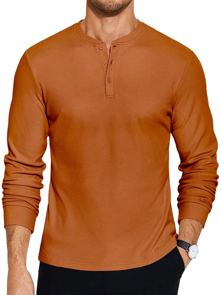 Urban Classic Simple Henley Shirt (US Only)