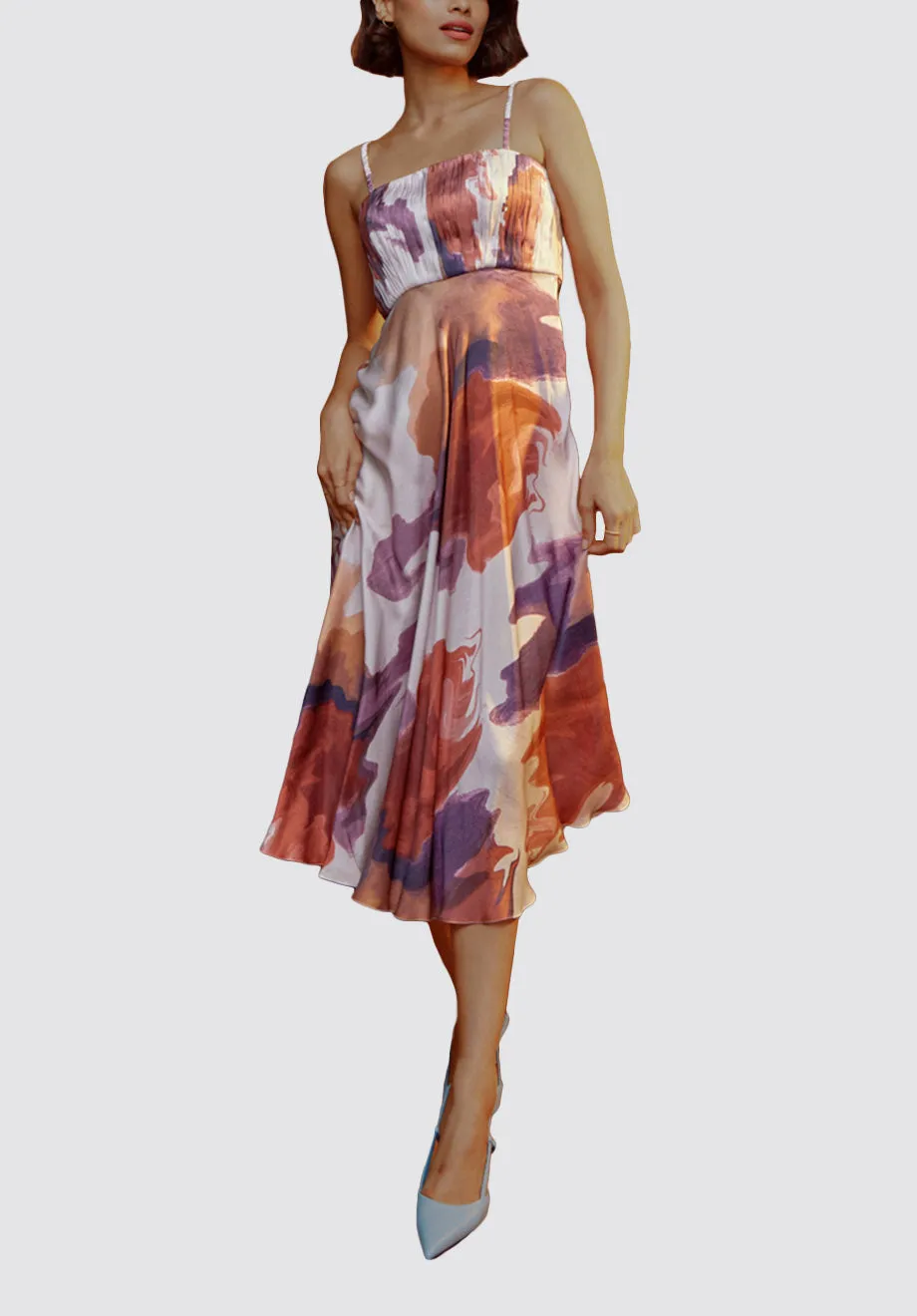 Wind Pleated Dress