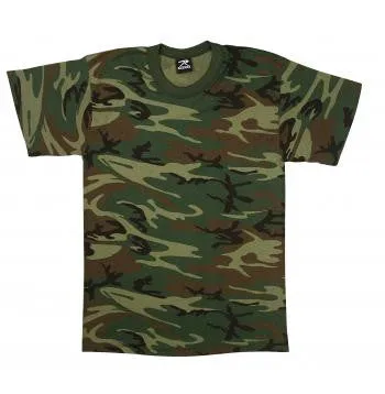 Woodland Camo U.S. Made T-Shirt