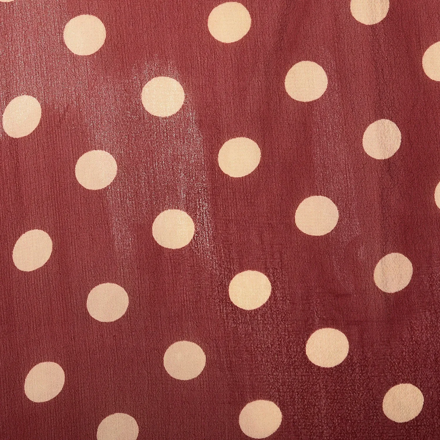 XXS-XS 1930s Red & White Polka Dot Dress