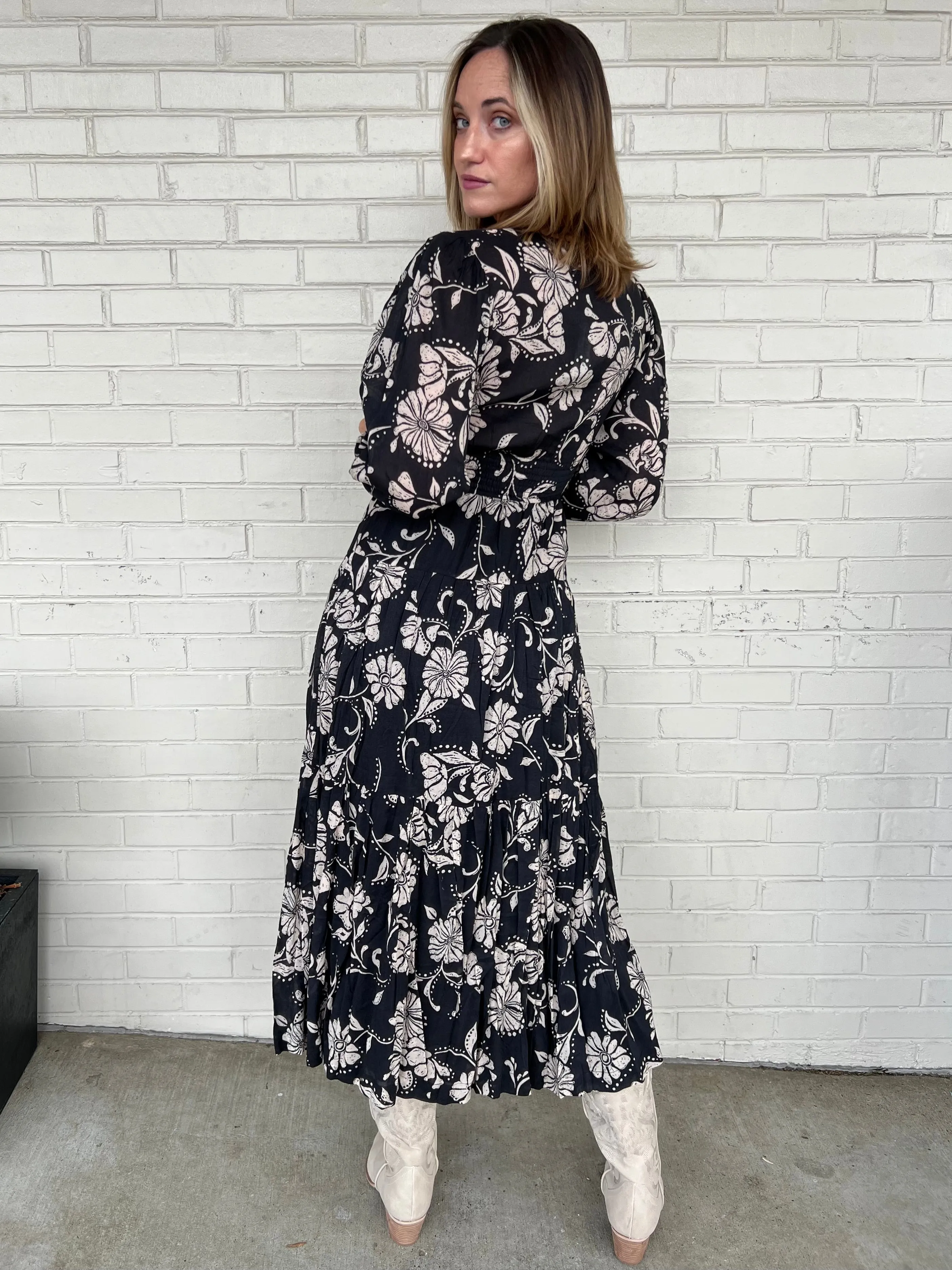 [Z Supply] Adelina Floral Midi Dress