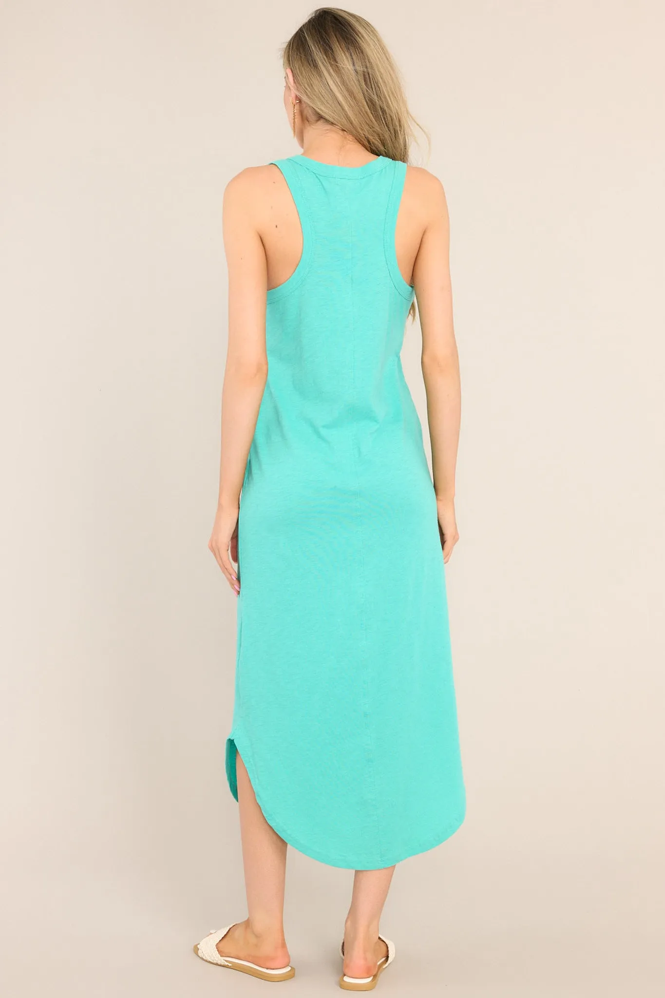 Z-Supply Easy Going Cotton Slub Cabana Green Dress